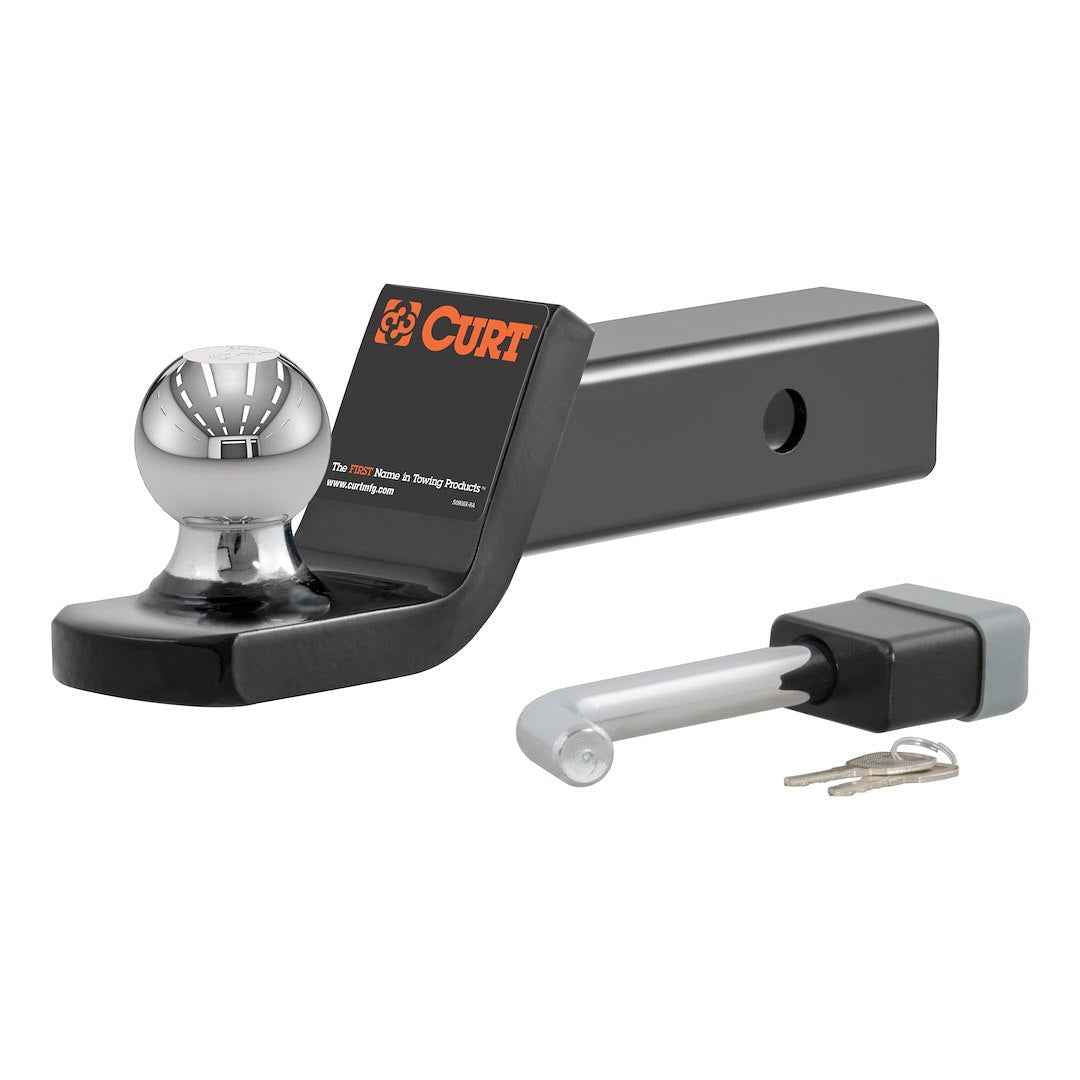 CURT Ball Mount - 2 in Ball, 2 in Drop, 7500 lb – 45141