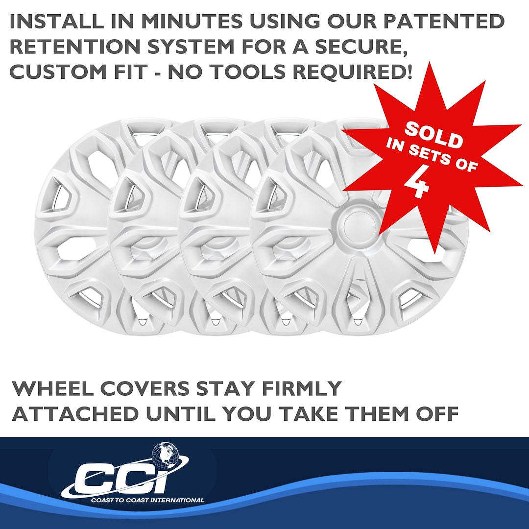 Coast To Coast 51216S Transit 16-Inch Painted Wheel Trim Set - image 4