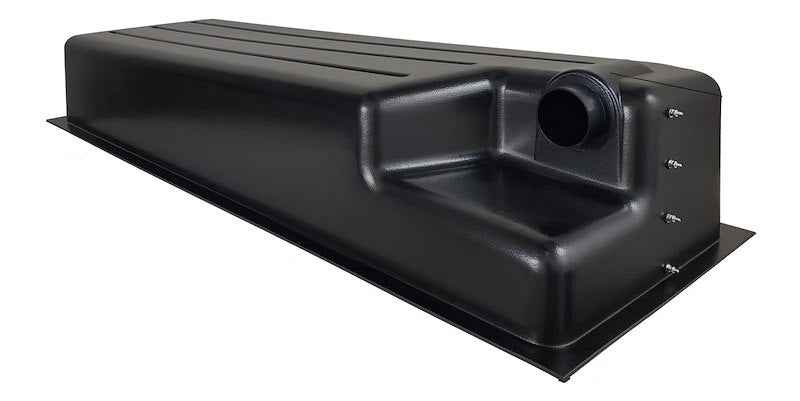 Icon 12420 44 Gallon Waste Holding Tank, 64" L x 22" W x 12" H, Recessed Drain – image 3