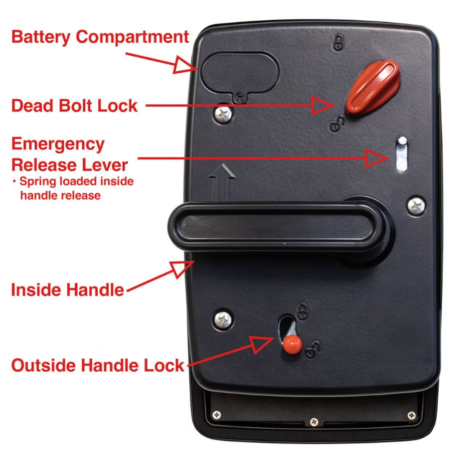 Creative Products MRLBT-42560-2006-1PK Global Link Ultra Pro ES Bluetooth Lock - image 6