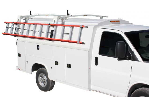 Holman 47953 EZ-LoDown Low Double Drop-Down Rack, 140-Pound
