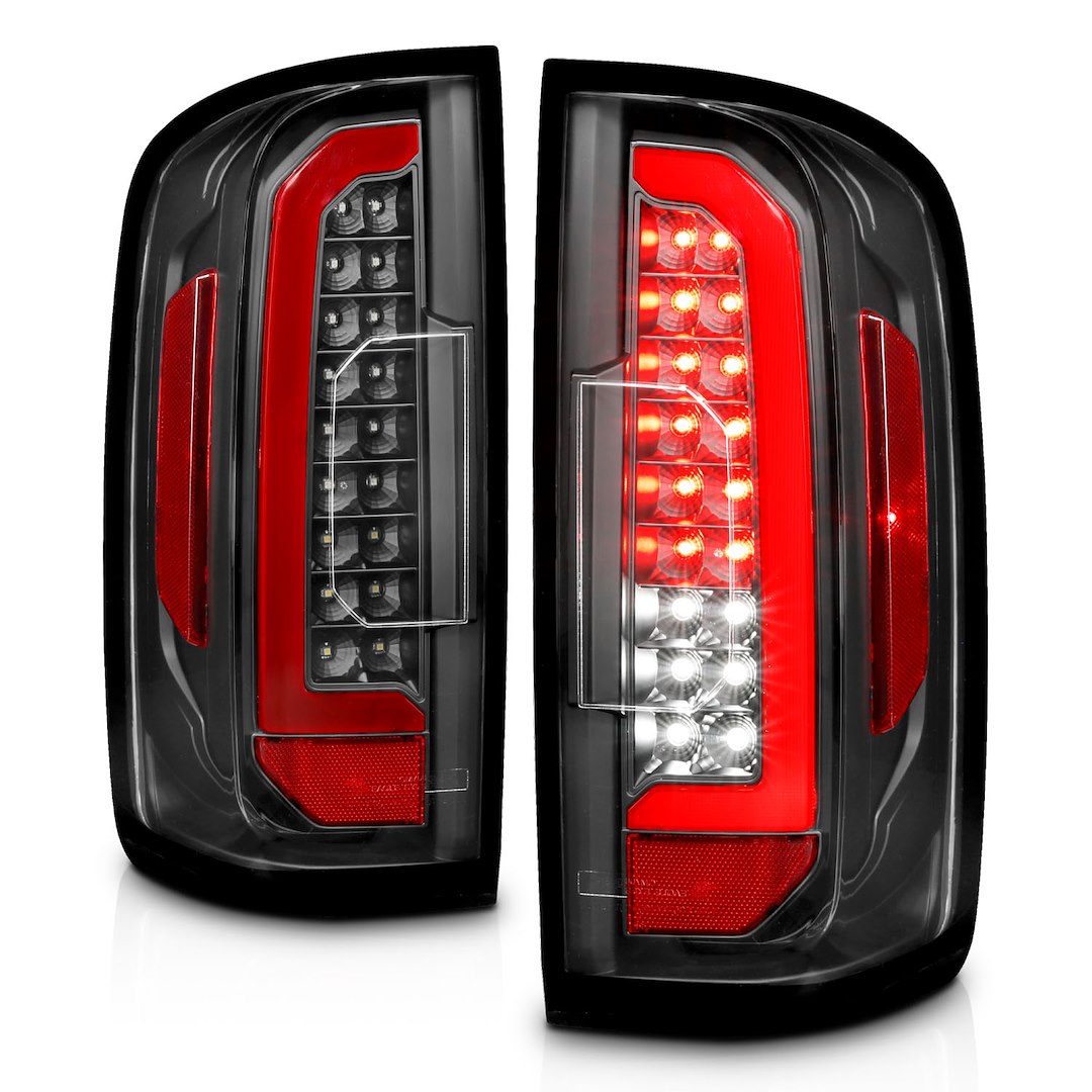 ANZO USA 311432 Colorado Clear LED Tail-Light Pair, Black - image 1