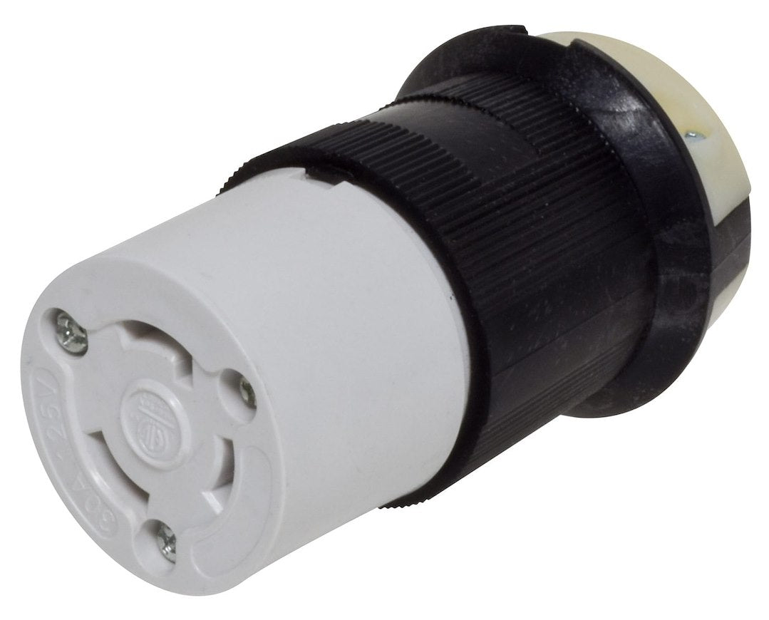 Valterra 30A Twist-Locking RV Cord Connector with Ring – A10-30FDTVP
