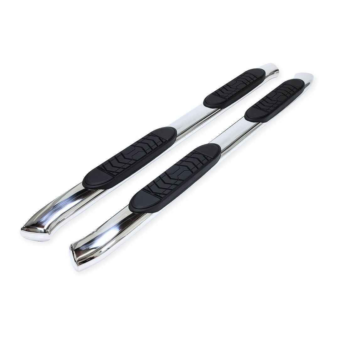 TrailFX 5 in Oval Nerf Step Bars - Stainless, 300 lb – A7063S