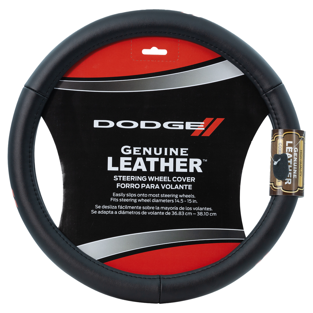 Plasticolor 006790R01 Dodge Leather Steering Cover