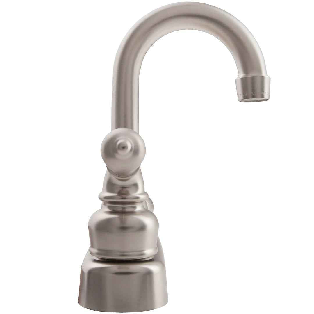 Dura Faucet High-Arc Lavatory Faucet - Satin Nickel – DF-PB150C-SN