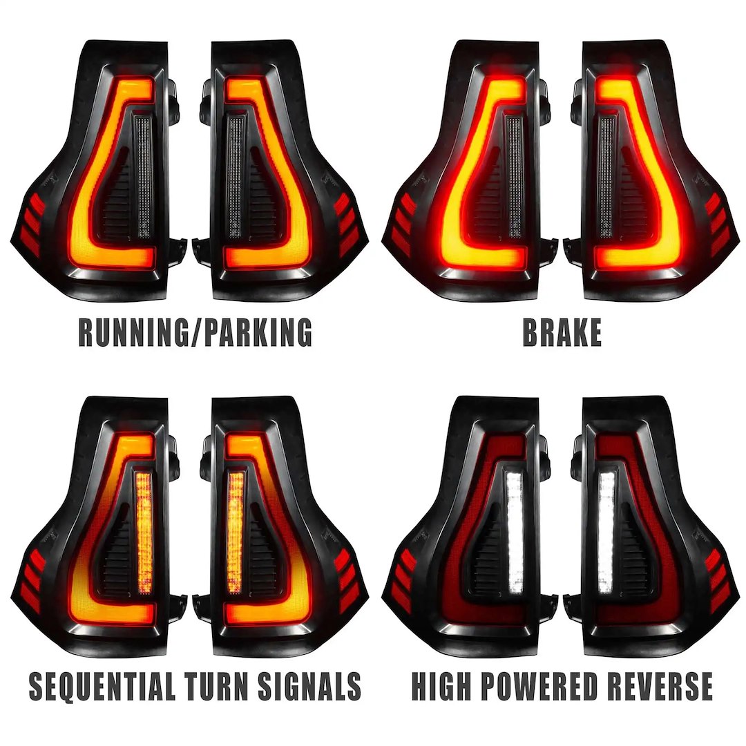 Oracle Lighting 5931-504 GX460 Lensless LED Rear Lamps
