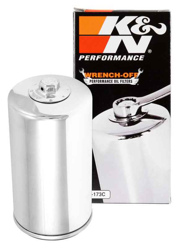 K&N KN173C Powersports High-Flow Canister Oil Filter