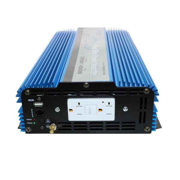 Aims Power 2000W Power Inverter - 12V DC to 120V AC – 1003177