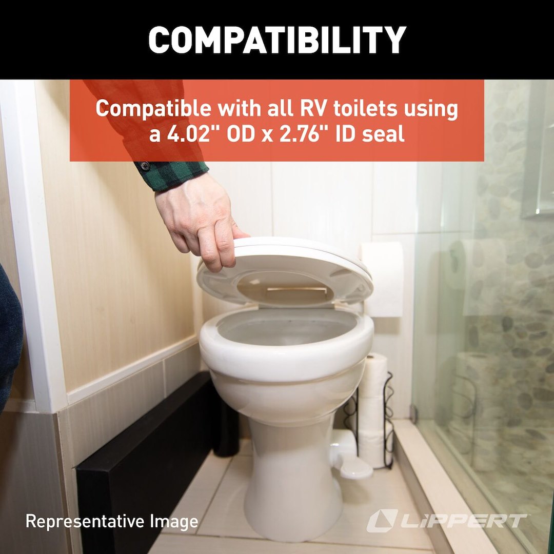 Lippert Components Toilet Seal (2023038024) – Type: Flush Ball Seal