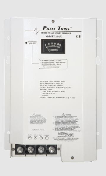 NewMar PT-24-45U Phase Three Smart Charger