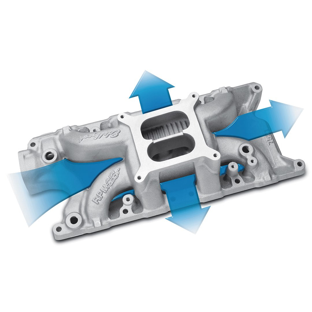 Edelbrock 7521 Performer Air-Gap Intake Assembly
