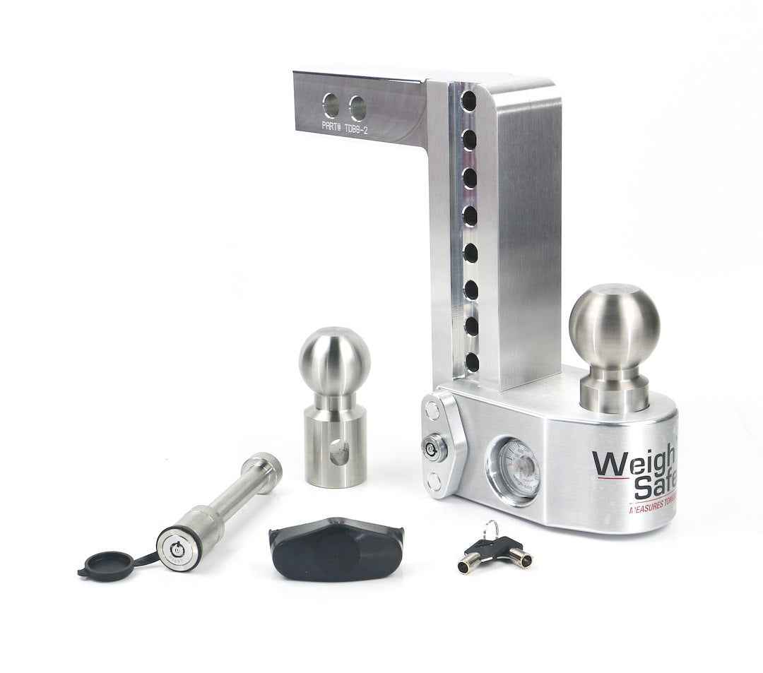 Weigh Safe Scale Ball Mount - 2 in, 8 in Drop – WS8-2-KA