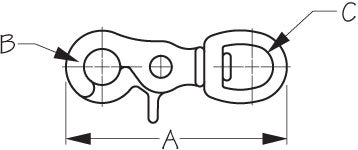 Sea Dog 139800-1 Trigger Snap for Boat Use