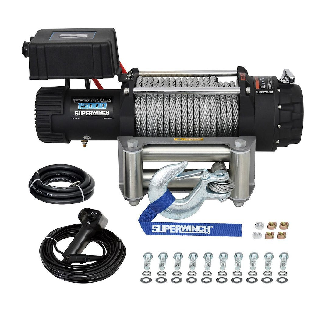 Superwinch 1515000 Tiger Shark 15000 Geared Winch