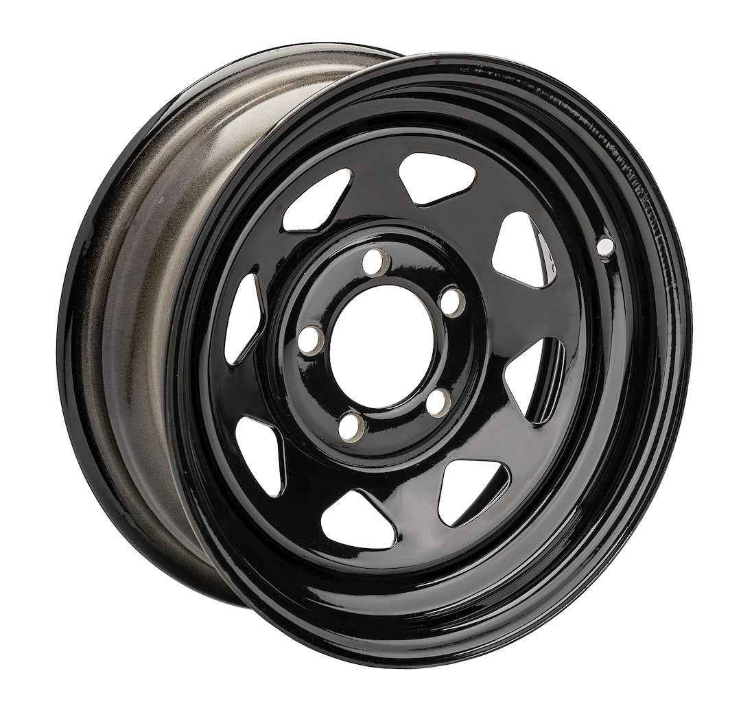 Americana 20353 Black 14 x 5.5 Trailer Wheel, 5 x 4.5