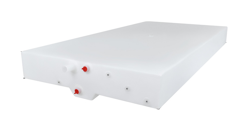 Icon 14988 40 Gallon Fresh Water Tank (WT3881), 57" L x 29-3/4" W x 5-3/4" H – image 1