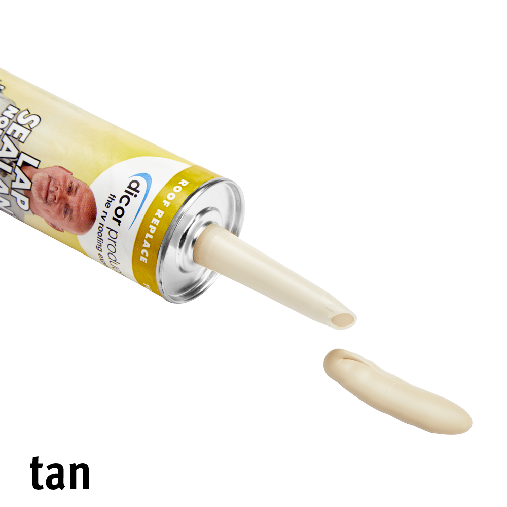 Dicor Corp. 551LST1 Tan Non-Leveling Lap Sealant, 10.3 oz