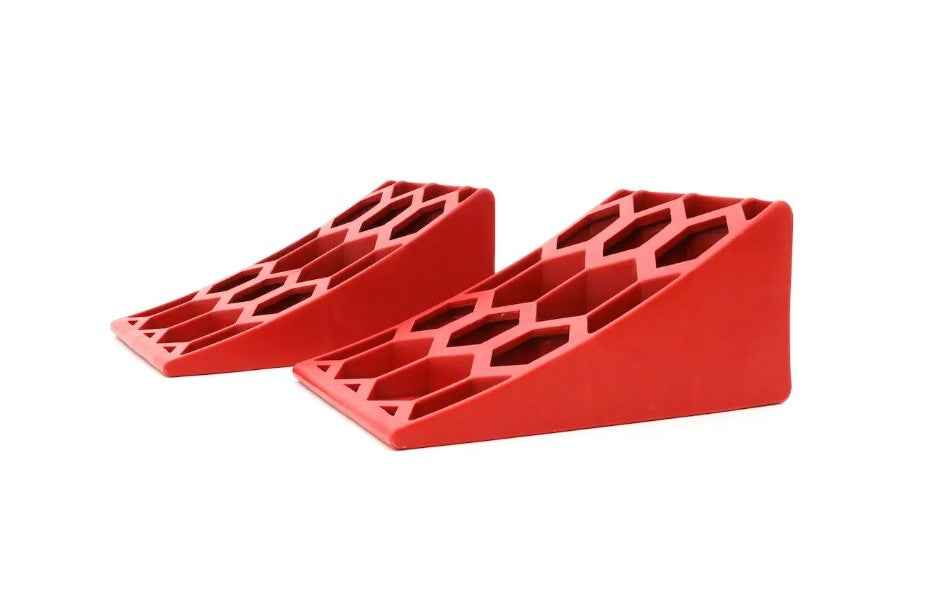 Weigh Safe Orange Trailer Wheel Chocks - Set of 2 – WS-WCS