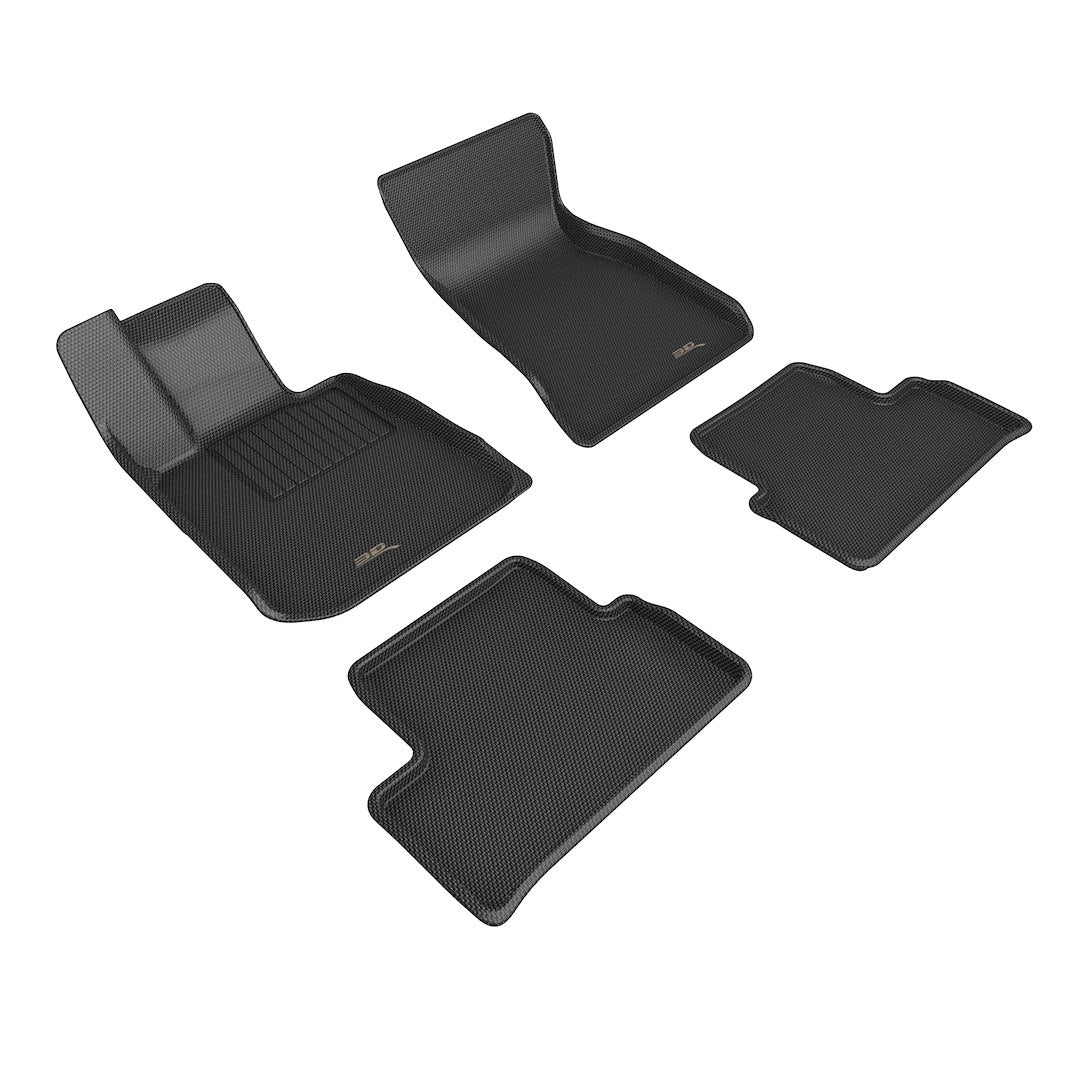 3D Mats BM12901509 BMW i4 G26 KAGU 4-Piece Floor Mats - image 1
