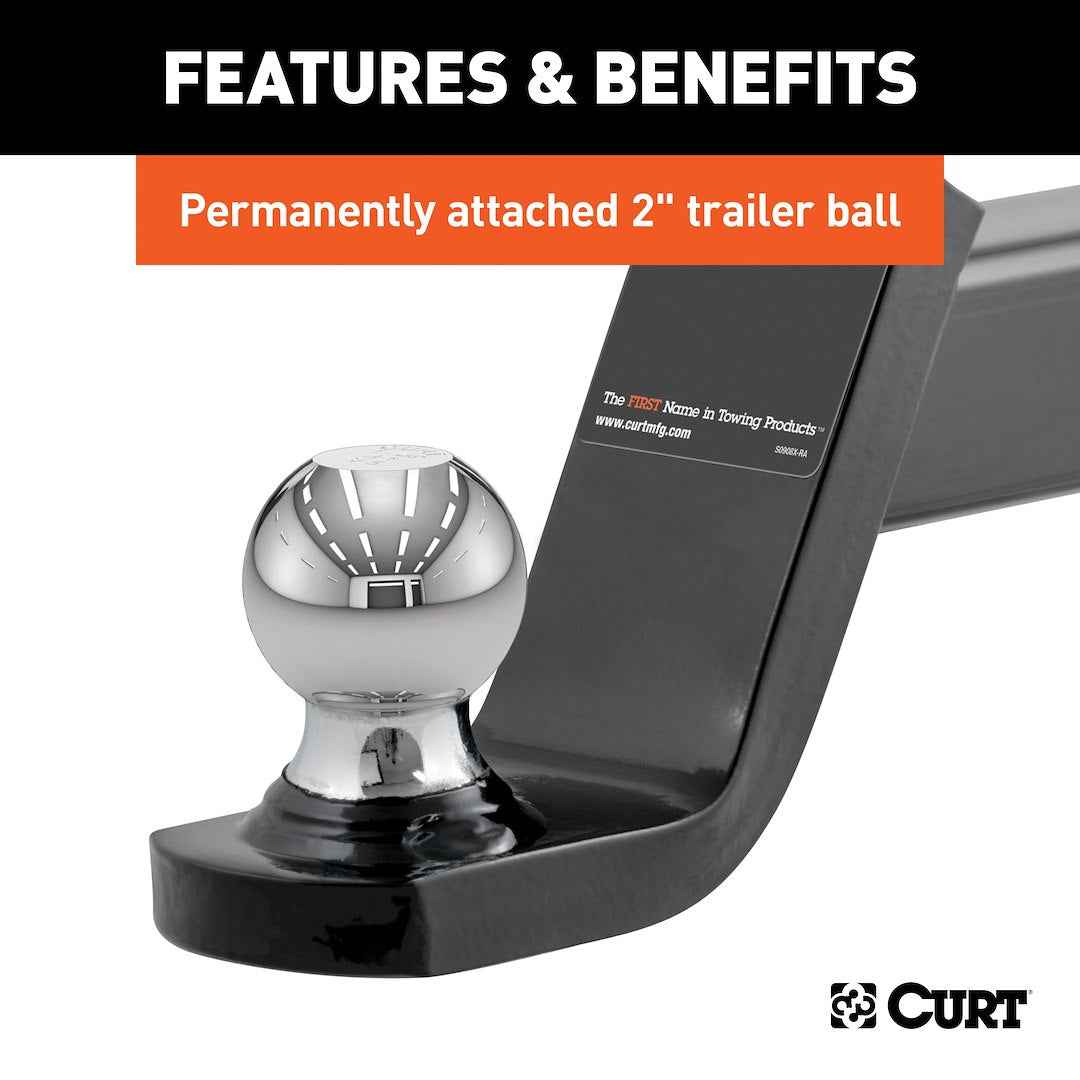 Curt 45154 Trailer Hitch Ball Mount - image 5