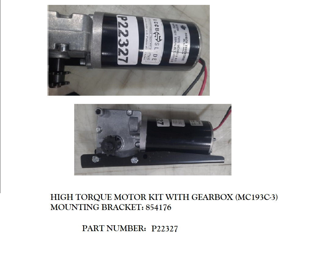 Bal Rv P22327 Slide Out Motor - image 2