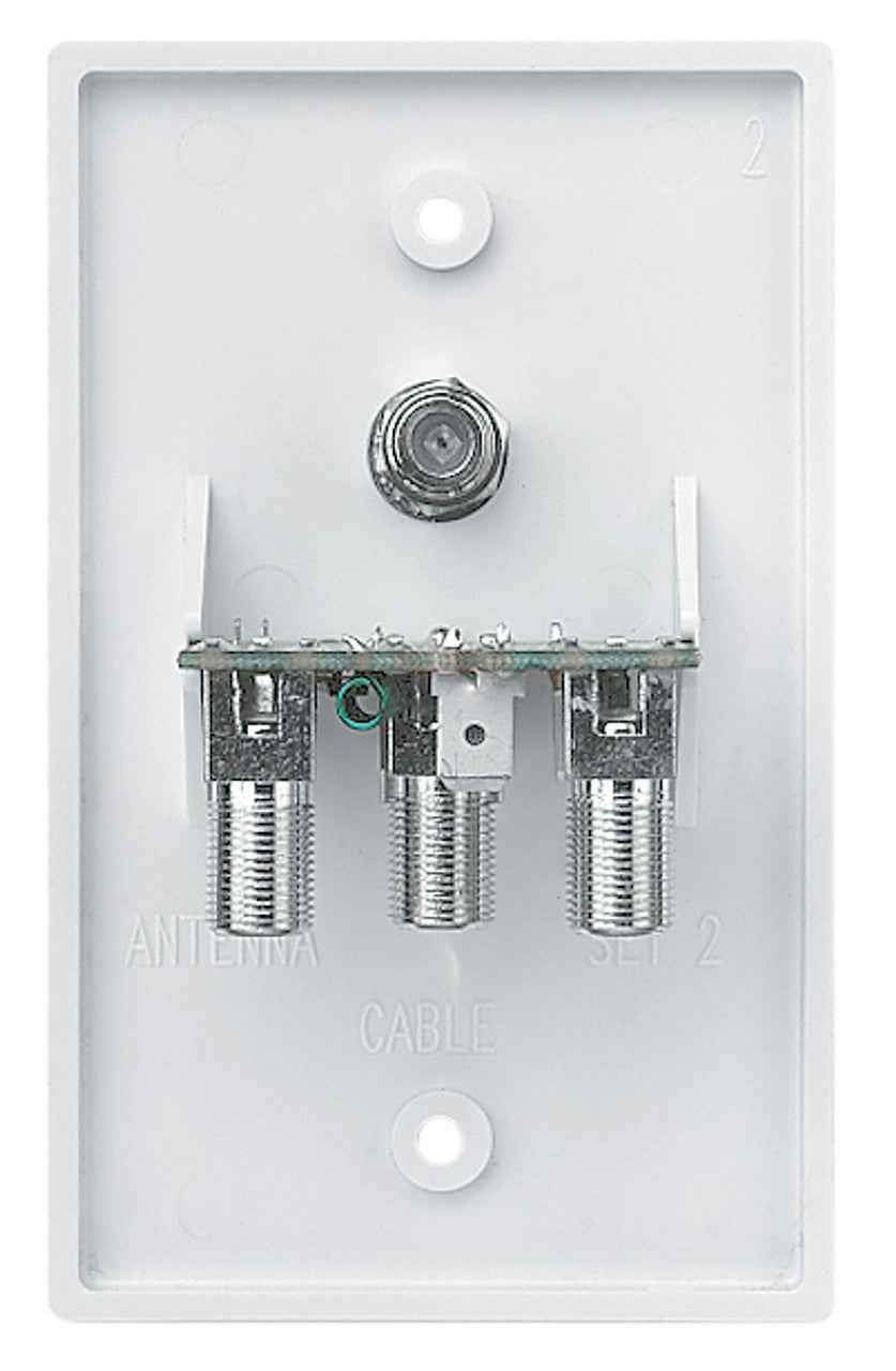 Winegard 12V TV Antenna Wall Plate Power Supply - White – RV-7542