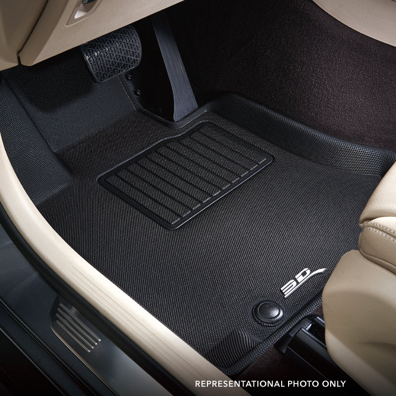 3D Mats L1AC019015 TLX AWD/FWD KAGU Black 5-Piece Mats - image 2