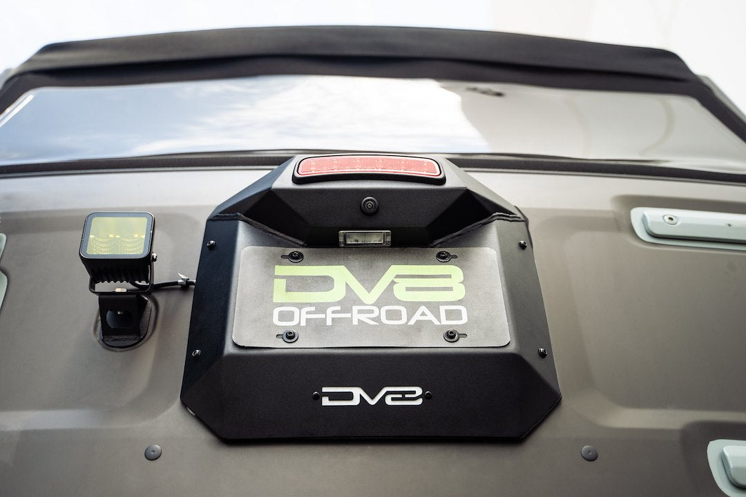 DV8 Offroad TSBR-01 Bronco License Plate Relocation Kit