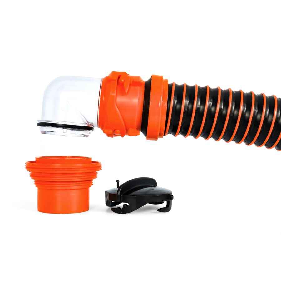 Camco 15 ft RV Sewer Hose with Fittings – 39861