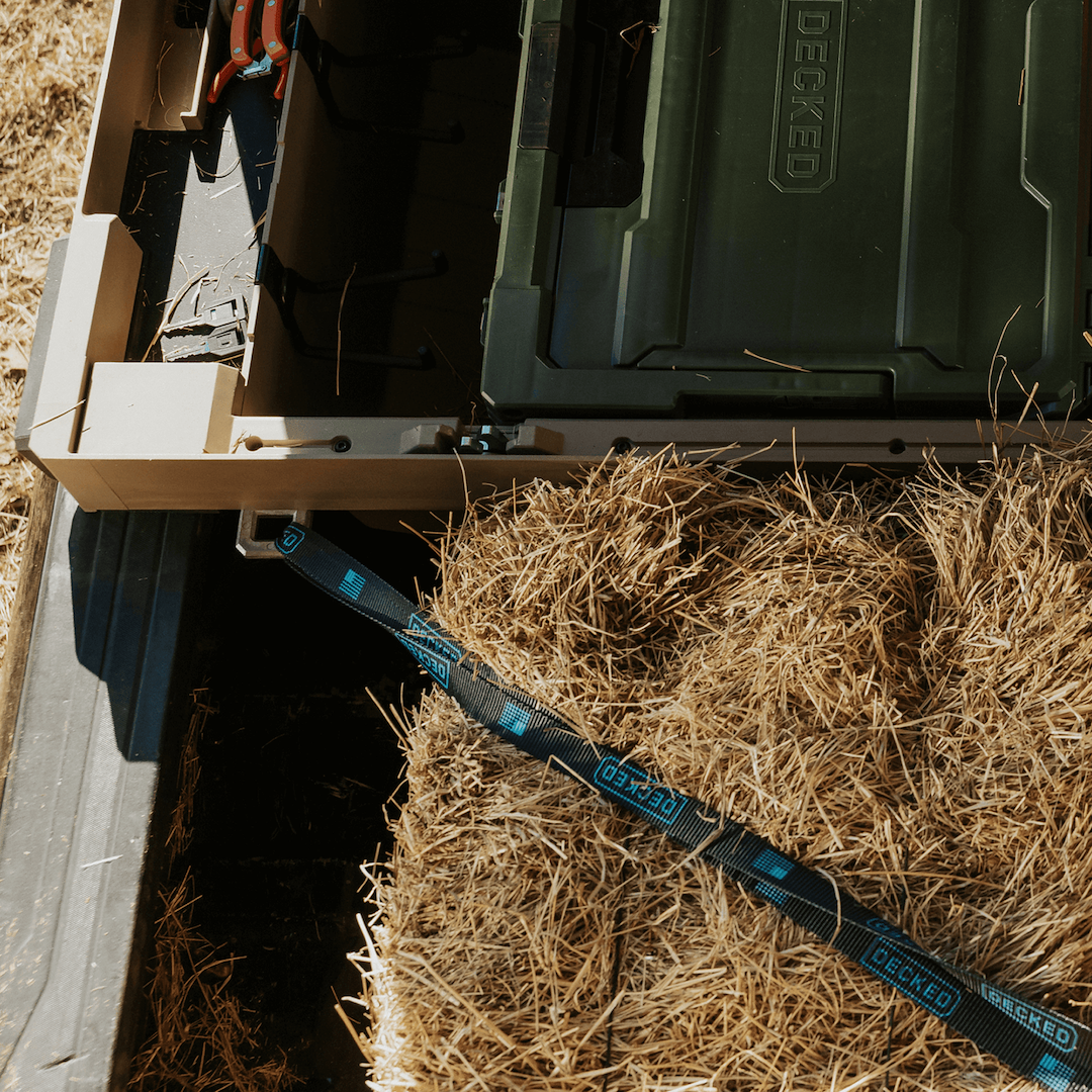 Decked Dtb2-Tan Tool Box 2.0 Crossover Storage