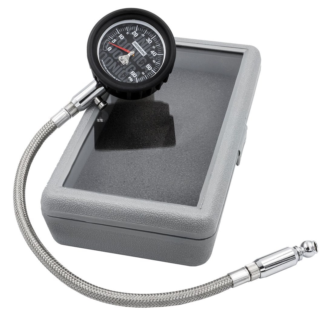 AutoMeter 2160-09000 Black-Dial Tire Gauge, 0β60 PSI - image 2