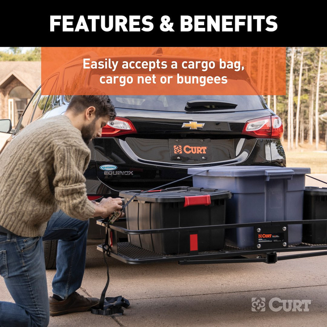 Curt 18150 Trailer Hitch Cargo Carrier - image 10