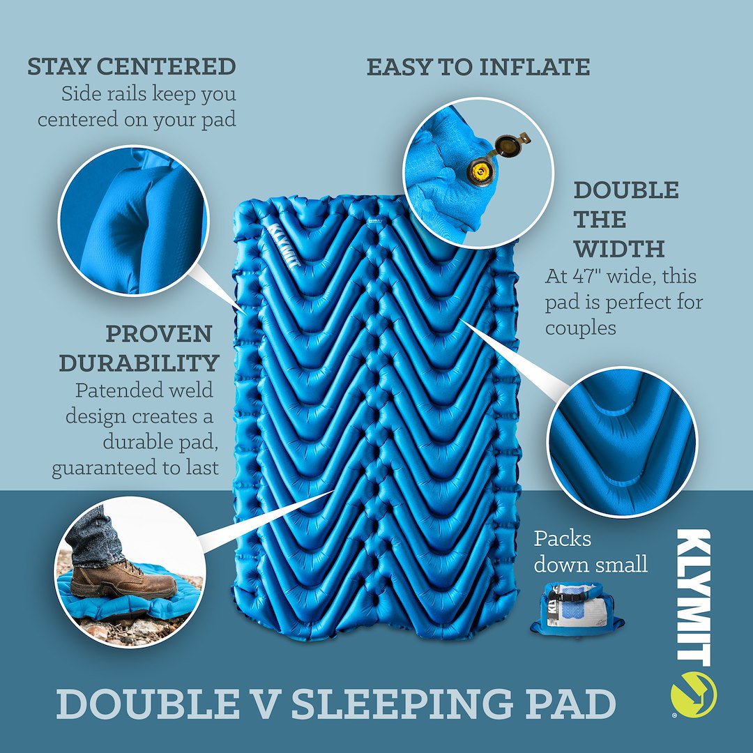 Klymit 06dvbl02e Static-Series Sleeping Pad