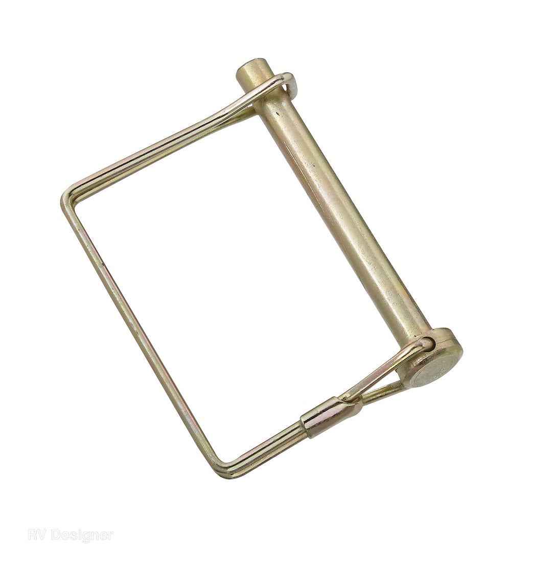 RV Designer H422 Gold Steel Coupler Retainer, 5/16 x 2-5/8-Inch