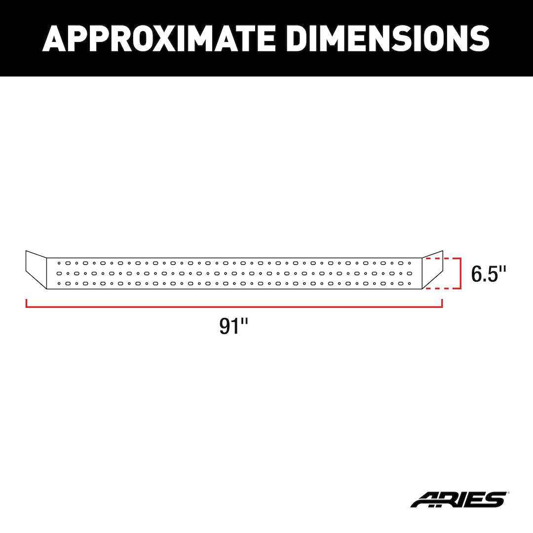 Aries C2891 91-Inch RidgeStep Board Component