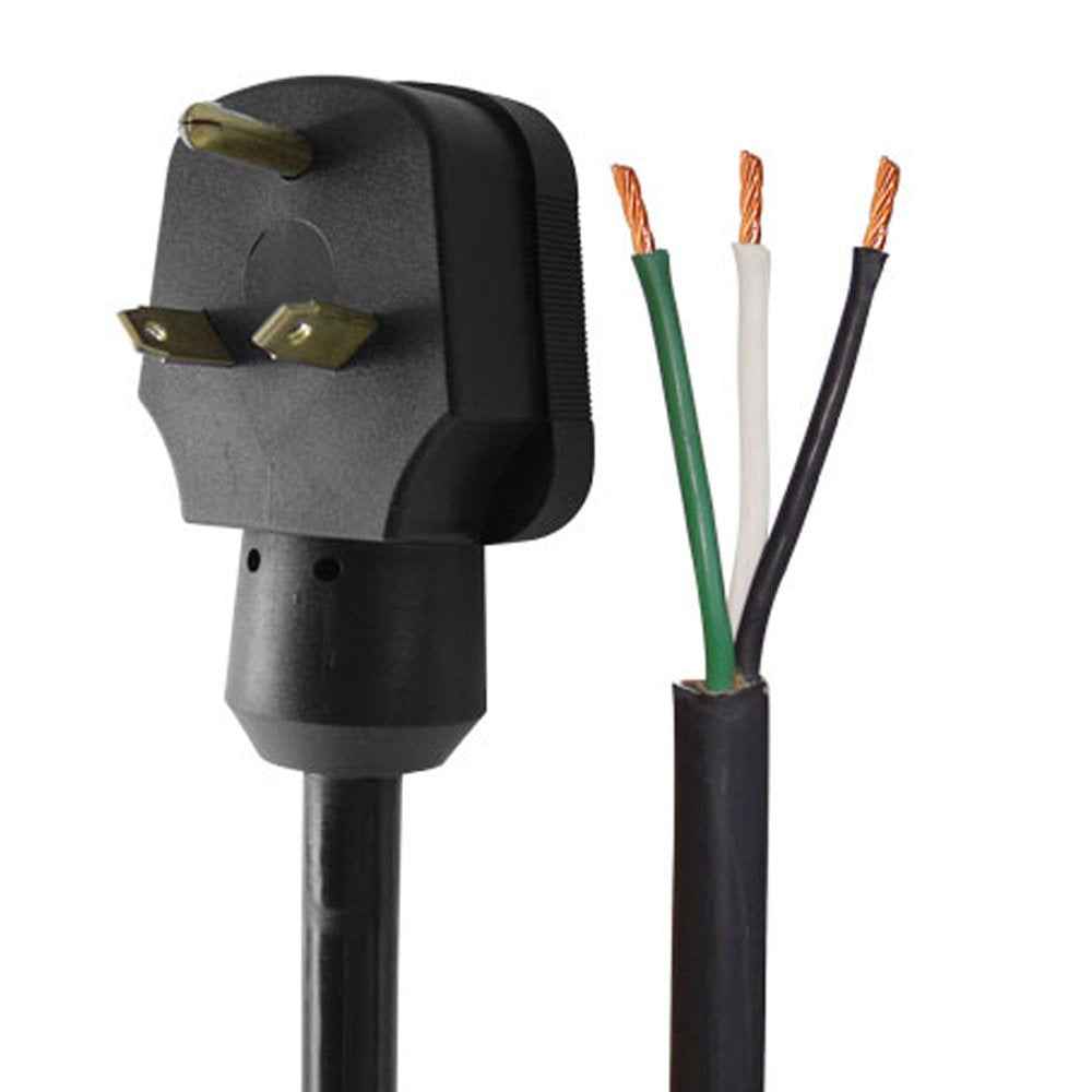 AP Products Black 30A Power Cord, 18 Inch, 10 Gauge – 1600564