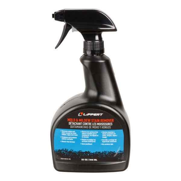 Lippert 2022013810 Bleach-Free Mildew Cleaner, Twelve 32-Ounce Bottles