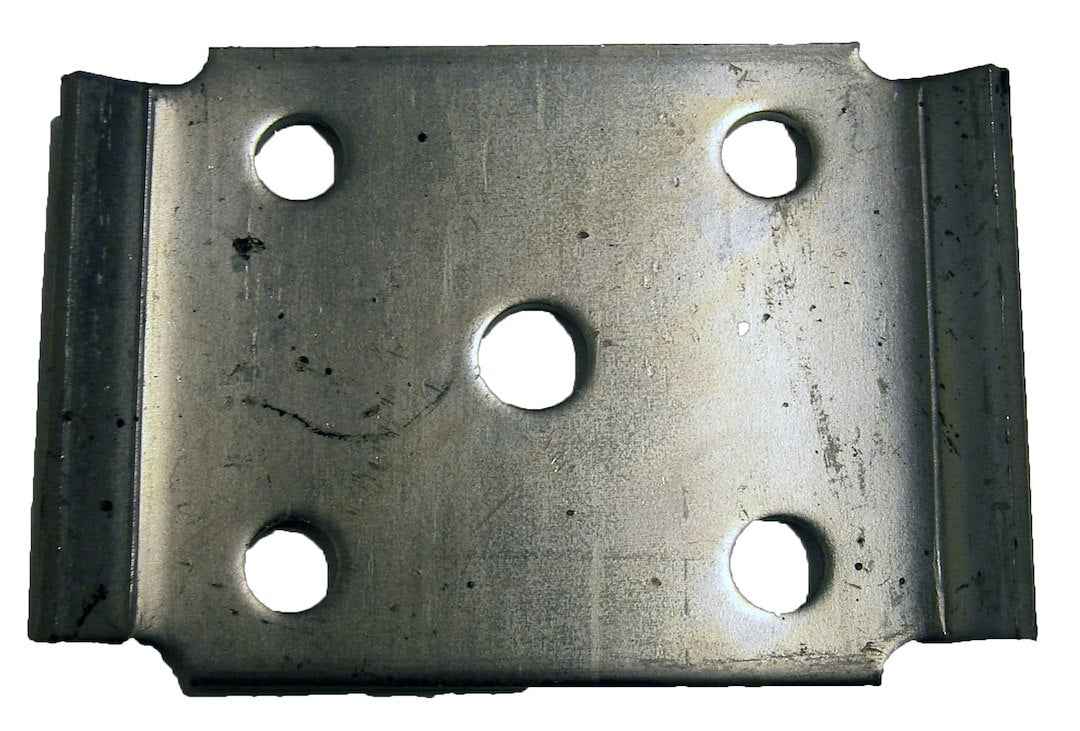 AP Products 014122226 Black Zinc Leaf-Spring Tie Plate