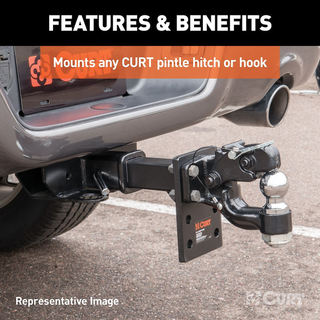 Curt 48329 Pintle Hook Mounting Plate - image 3