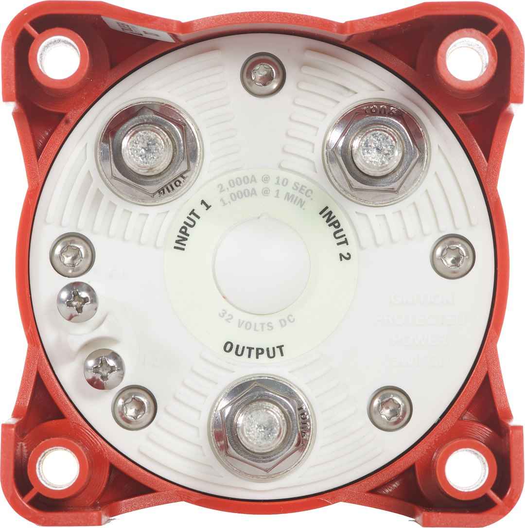 Blue Sea 3-Position Battery Selector Switch - 32V – 11001-BSS