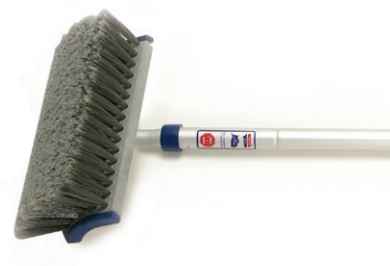 Adjust-A-Brush PROD440 Flow-Through Wash Brush - 42–70 in Handle