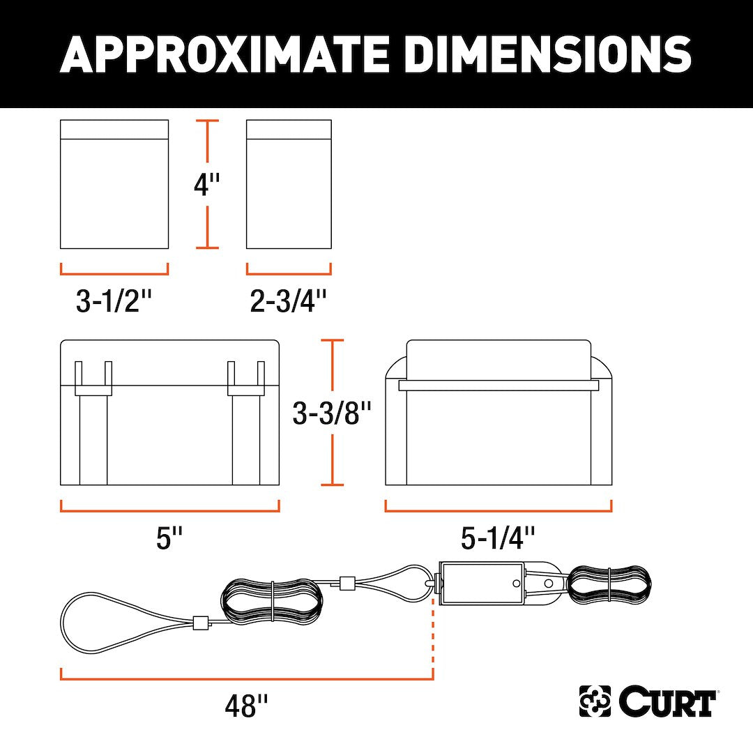 Curt 52041 Trailer Breakaway System Kit - image 6
