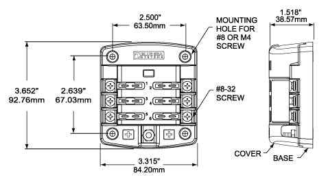 Blue Sea 5028-Bss Fuse Block - image 4