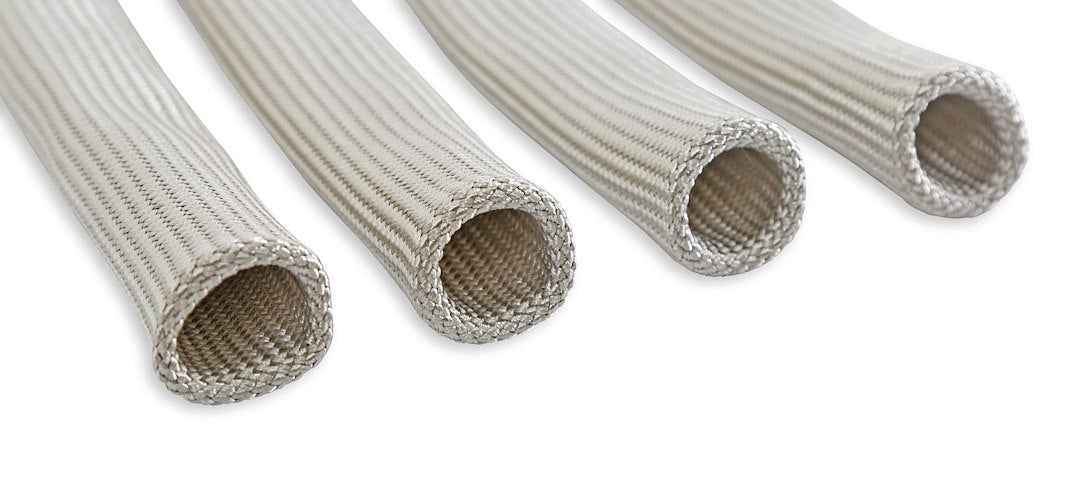 ACCEL Ignition 170086 Silver Fiberglass Plug-Boot Sleeves, Set of 4 - image 2