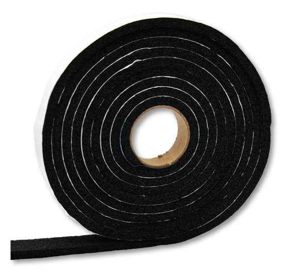 AP Products 018181418 Black Double-Adhesive Cap Tape, 100 ft