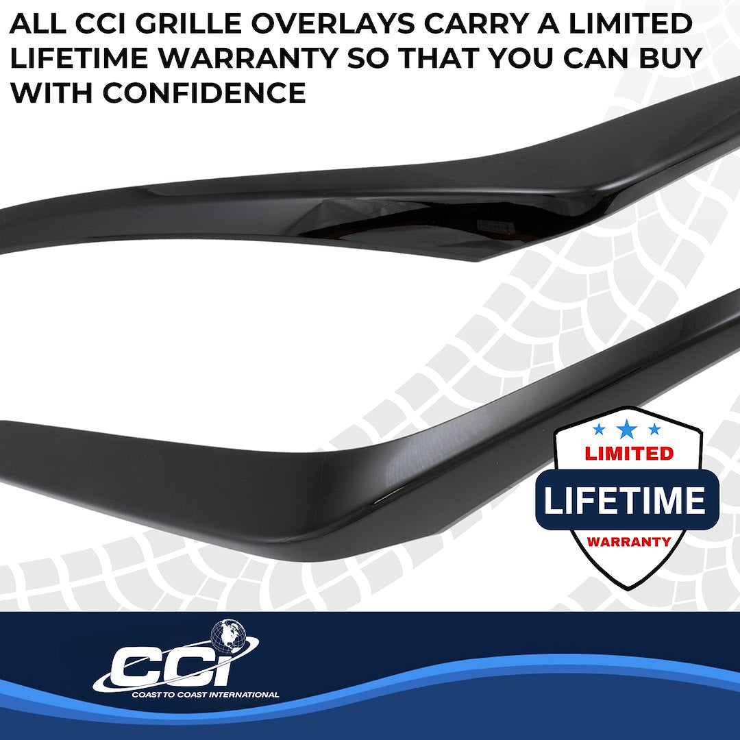 Coast To Coast GI207BLK Gloss Two-Piece Bar Grille Trim - image 4