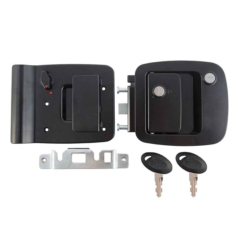 AP Products Entry Door Lock - Black - Paddle – 013-257
