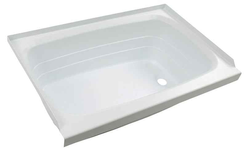 Lippert Components 209658 Lippert Better Bath 24" x 36" RV Bathtub, Right Hand Drain – image 1