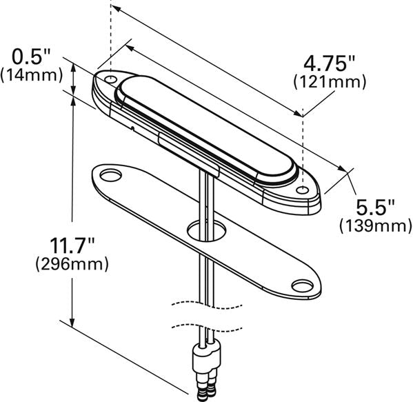 Grote Industries 78462 Auxiliary Trailer Brake-Signal Lamp